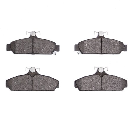 5000 Advanced Brake Pads - Semi Metallic, Long Pad Wear, Front